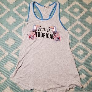 About A Girl Let's Get Tropical Tank Top